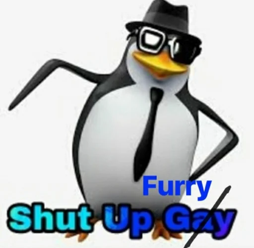 😎 Стикер «No Anime» для Telegram