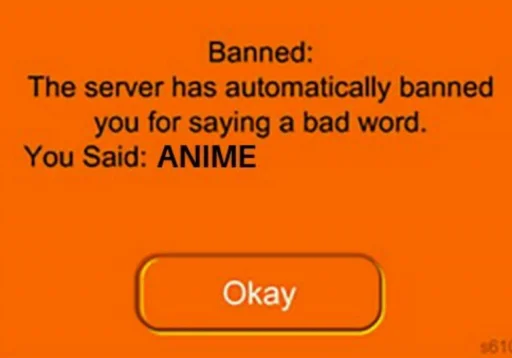 ⛔️ Стикер «No Anime» для Telegram