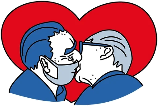 💋 Стикер «No-budget» для Telegram