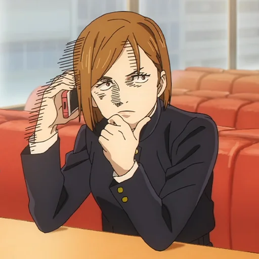 🔨 Стикер «Nobara Kugisaki Jujutsu Kaisen» для Telegram