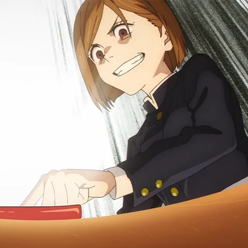 🔨 Стикер «Nobara Kugisaki Jujutsu Kaisen» для Telegram