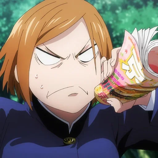 🔩 Стикер «Nobara Kugisaki Jujutsu Kaisen» для Telegram