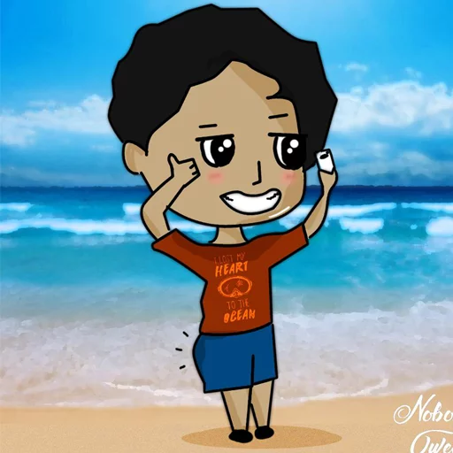 👍 Стикер «nobody draws» для Telegram