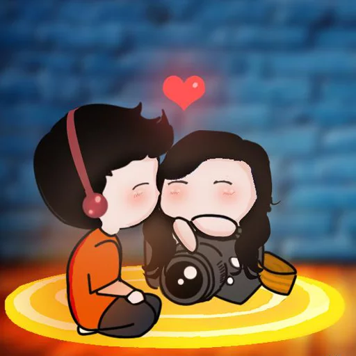 ❤ Стикер «nobody draws» для Telegram
