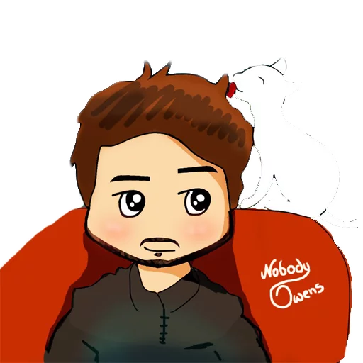 👅 Стикер «nobody draws» для Telegram