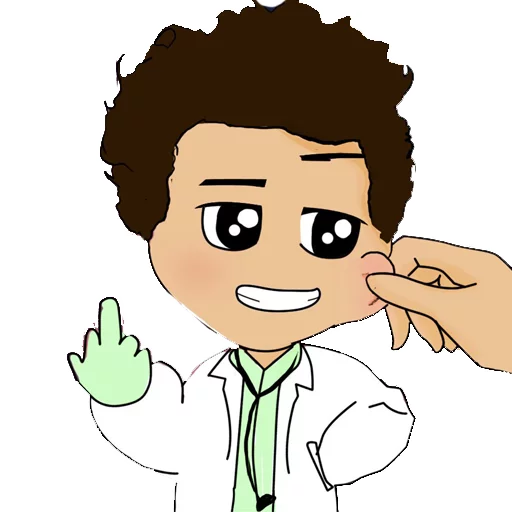 😘 Стикер «nobody draws» для Telegram
