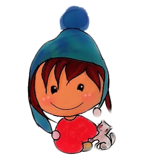 😽 Стикер «nobody draws» для Telegram