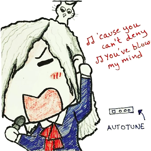 🎤 Стикер «nobody draws» для Telegram