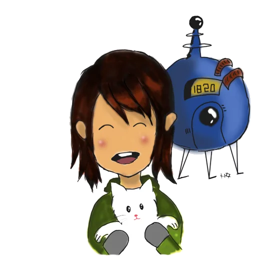 😊 Стикер «nobody draws» для Telegram