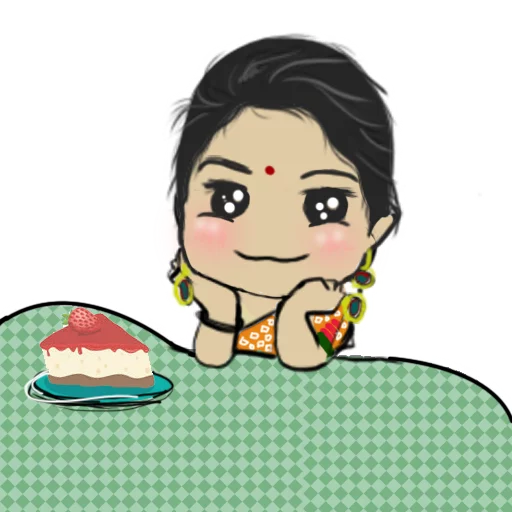 🍰 Стикер «nobody draws» для Telegram