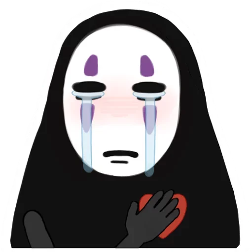 💔 Стикер «Kaonashi» для Telegram
