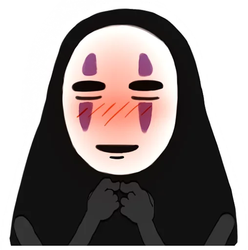 🤦‍♂ Стикер «Kaonashi» для Telegram
