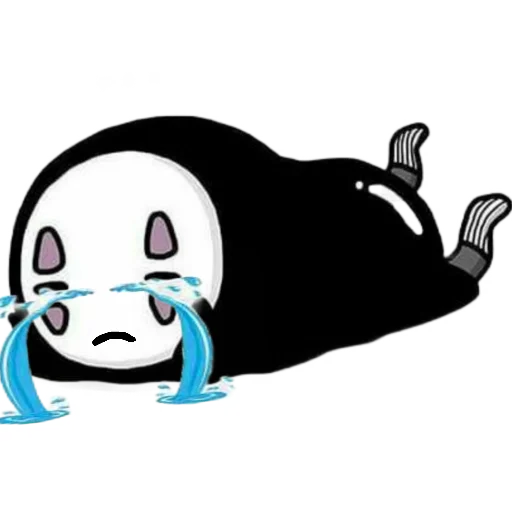 😭 Стикер «Kaonashi» для Telegram