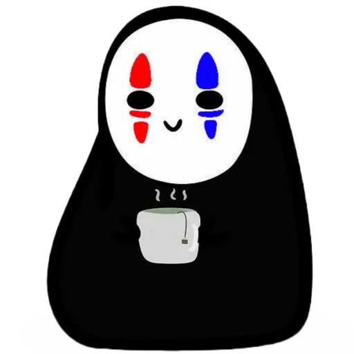 ☕️ Стикер «Kaonashi» для Telegram