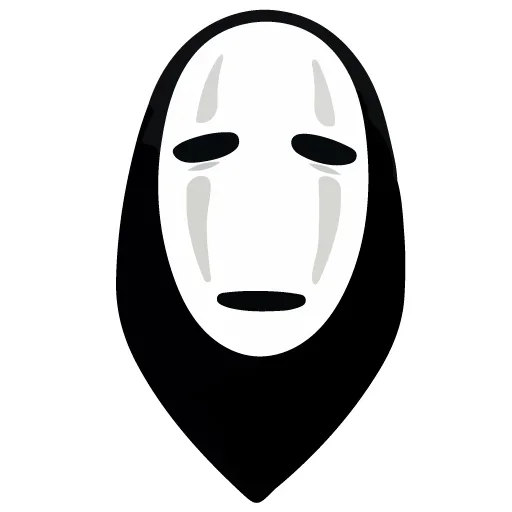 😧 Стикер «Kaonashi» для Telegram