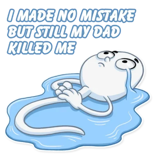 😩 Стикер «nofap120» для Telegram