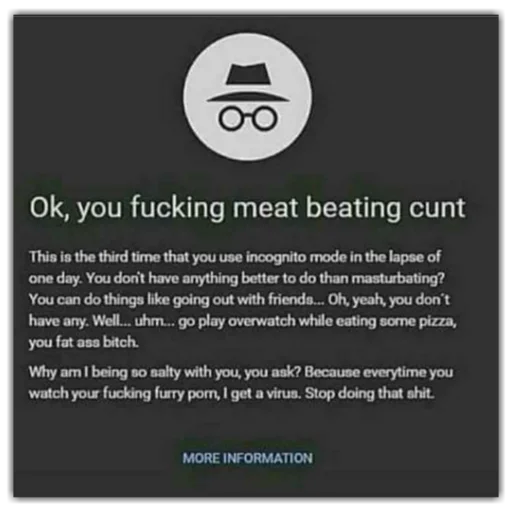 😡 Стикер «nofap120» для Telegram