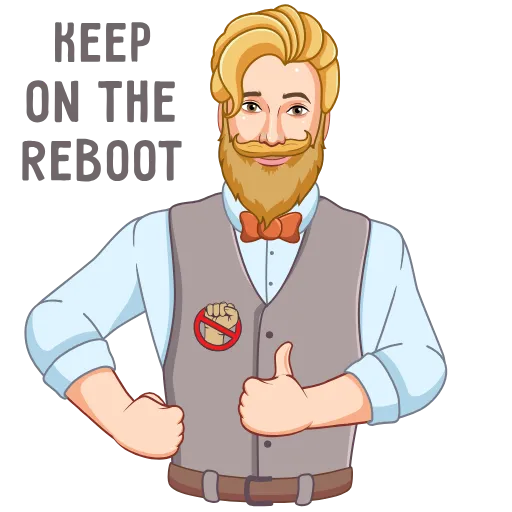 👍 Стикер «NoFap» для Telegram