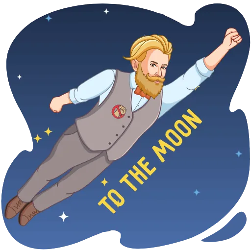 🚀 Стикер «NoFap» для Telegram