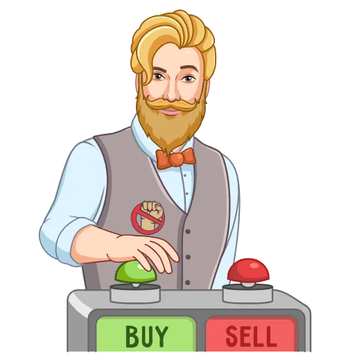 🤑 Стикер «NoFap» для Telegram