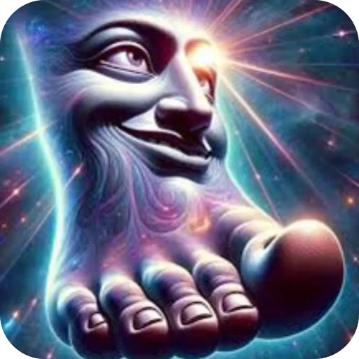 🔮 Стикер «Нога Благости» для Telegram