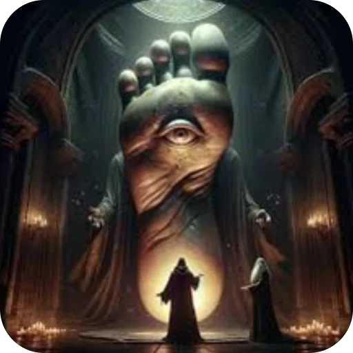 🔮 Стикер «Нога Благости» для Telegram
