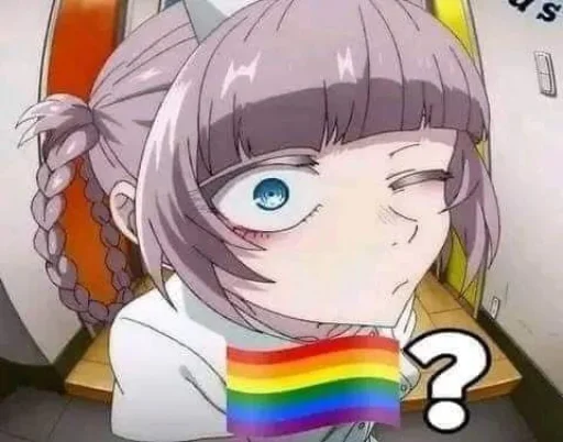 🏳️‍🌈 Стикер «No gays!» для Telegram