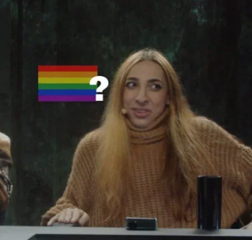 🏳️‍🌈 Стикер «No gays!» для Telegram