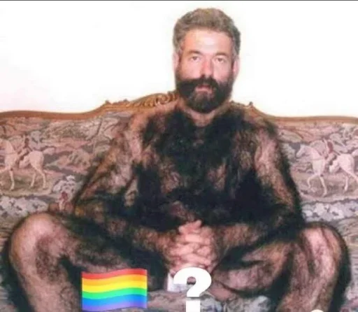 🏳️‍🌈 Стикер «No gays!» для Telegram