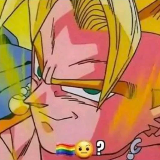 🏳️‍🌈 Стикер «No gays!» для Telegram