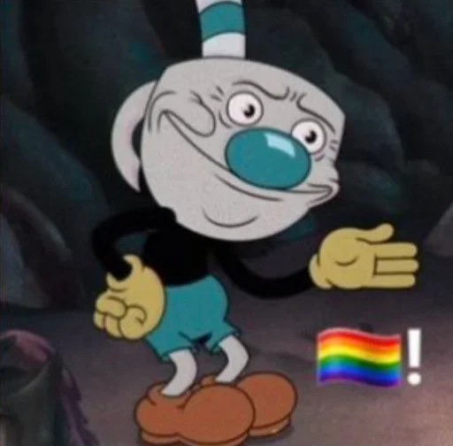 🏳️‍🌈 Стикер «No gays!» для Telegram