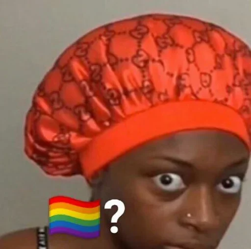 🏳️‍🌈 Стикер «No gays!» для Telegram