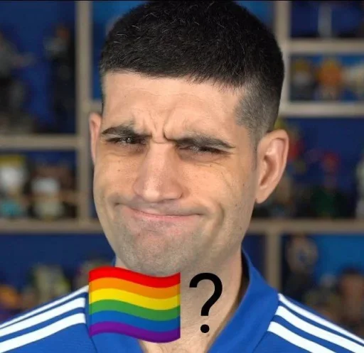 🏳️‍🌈 Стикер «No gays!» для Telegram