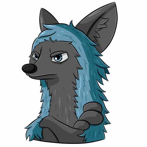 😠 Стикер «Noggy Fox» для Telegram