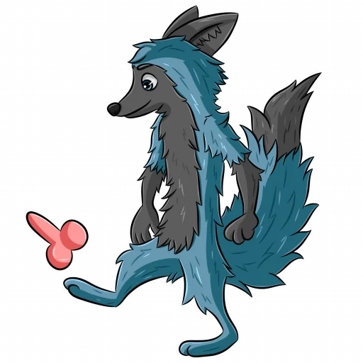 🦥 Стикер «Noggy Fox» для Telegram