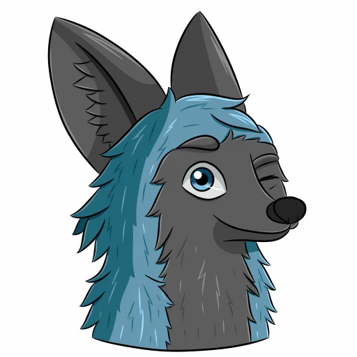😉 Стикер «Noggy Fox» для Telegram