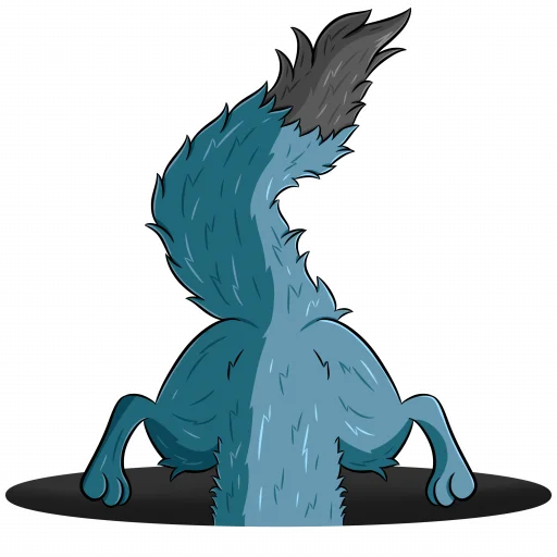 🫥 Стикер «Noggy Fox» для Telegram