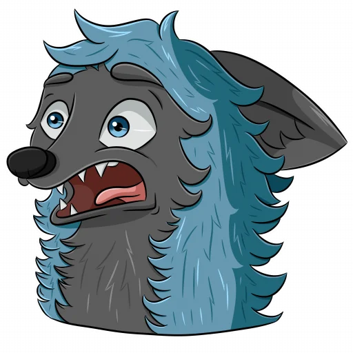 😱 Стикер «Noggy Fox» для Telegram