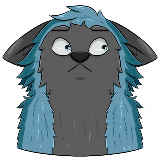 👀 Стикер «Noggy Fox» для Telegram