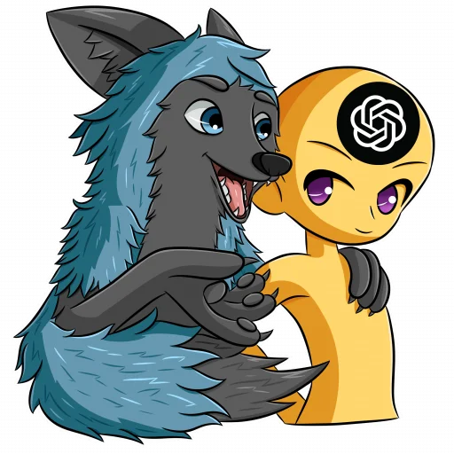 🆘 Стикер «Noggy Fox» для Telegram