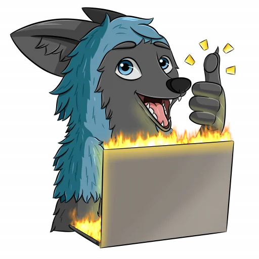 💻 Стикер «Noggy Fox» для Telegram