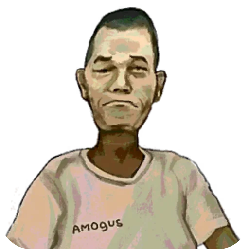 🧸 Стикер «No im not a human» для Telegram