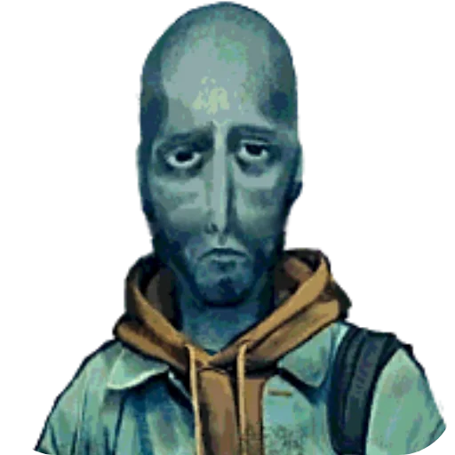 🧥 Стикер «No im not a human» для Telegram