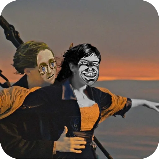 🎢 Стикер «No im not a human» для Telegram