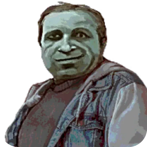 🗿 Стикер «No im not a human» для Telegram