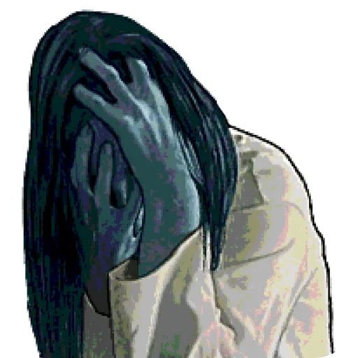🧥 Стикер «No im not a human» для Telegram
