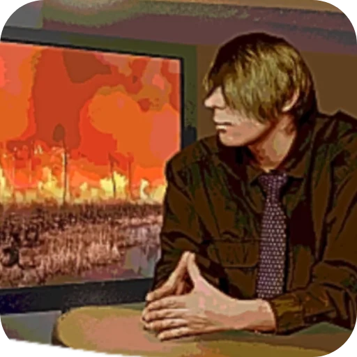 🪑 Стикер «No im not a human» для Telegram