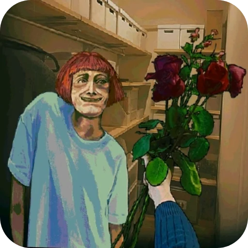 👍 Стикер «No im not a human» для Telegram