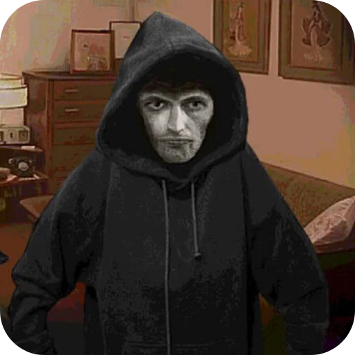 🧥 Стикер «No im not a human» для Telegram