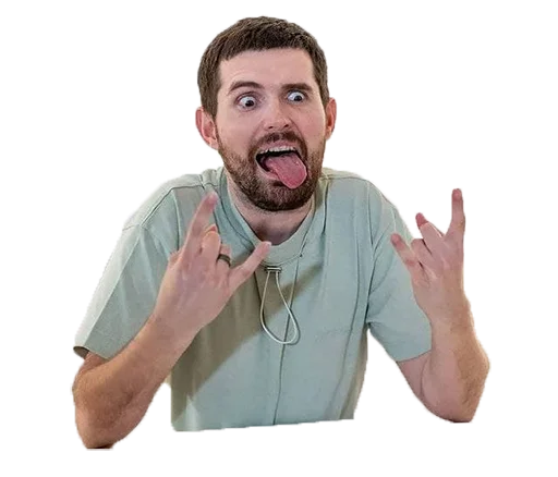 🤪 Стикер «Настроение Noize MC» для Telegram
